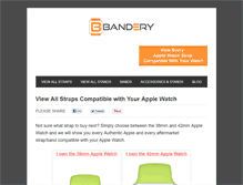 Tablet Screenshot of bandery.com